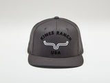 Kimes Ranch Arched Trucker Cap - Charcoal