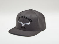 Kimes Ranch Arched Trucker Cap - Charcoal