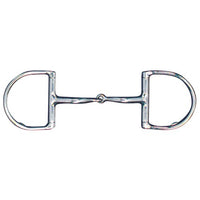 Stainless Steel Snaffle - Jointed Dee Bit