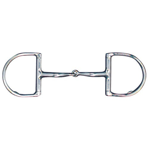 Stainless Steel Snaffle - Jointed Dee Bit