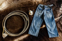CC Western Boy's Jeans - Relaxed Fit Medium Wash
