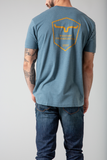 Kimes Ranch Tee - Shielded Trucker Indigo