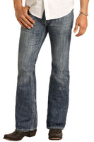 Rock & Roll Men's Jeans - Regular Fit Straight M0P2602