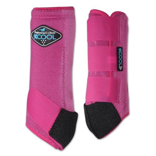 Professional's Choice SMB 2X Cool Sports Boots - Raspberry 4 Pack