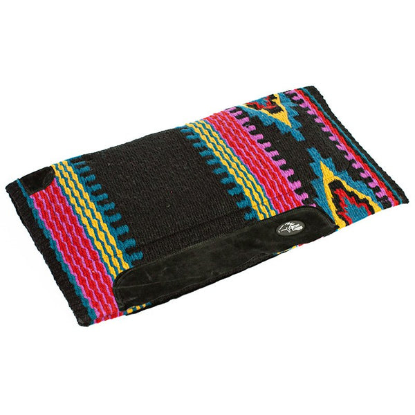 Ortho Equine Saddle Blanket - Firecracker Black & Bright Multi