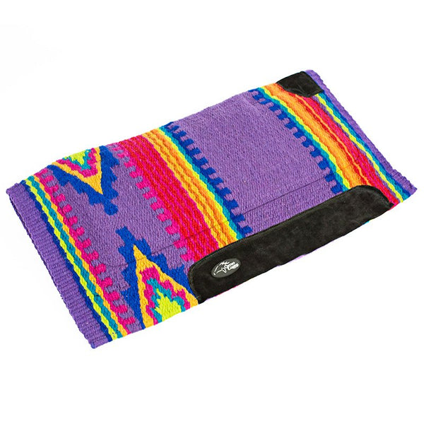 Ortho Equine Saddle Blanket - Firecracker Purple Multi