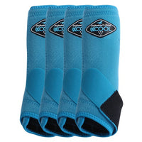 Professional's Choice SMB 2X Cool Sports Boots - Turquoise 4 Pack
