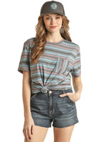 Dale Brisby Tee - Pin Stripe