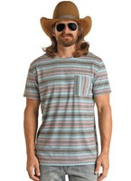 Dale Brisby Tee - Pin Stripe