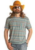 Dale Brisby Tee - Striped Caribbean (RRUT21R0J8)