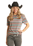 Dale Brisby Tee - Multi Striped (RRUT21R0JD)