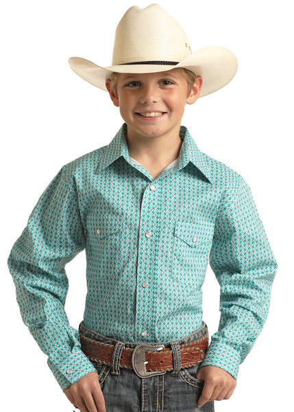 Boy's Western Shirt - RSBSOSRZDQ (8-16)