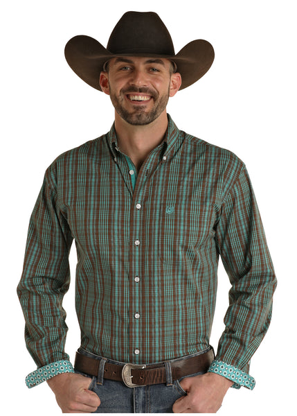 Green hotsell cowboy shirt