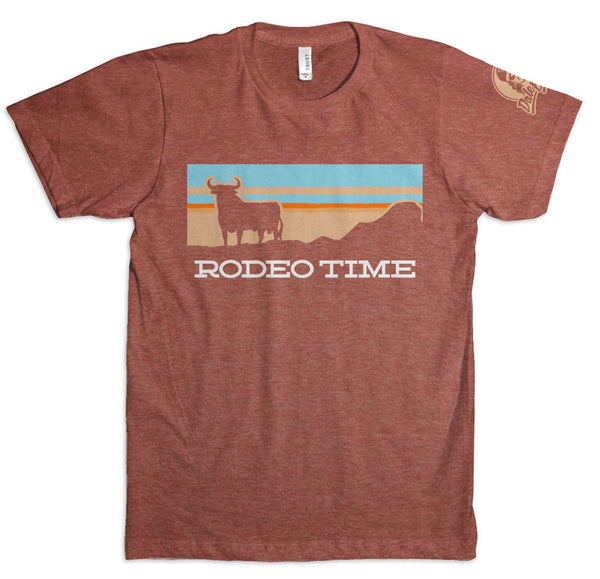 Dale Brisby - Sunset Rodeo Time Tee Clay