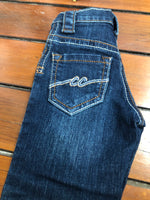 CC Western Boy's Jeans - Classic Fit Dark Wash