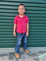 CC Western Boy's Jeans - Relaxed Fit Medium Wash