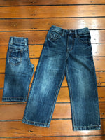 CC Western Boy's Jeans - Relaxed Fit Medium Wash