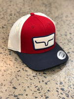 Kimes The Cutter Cap - Red/Navy