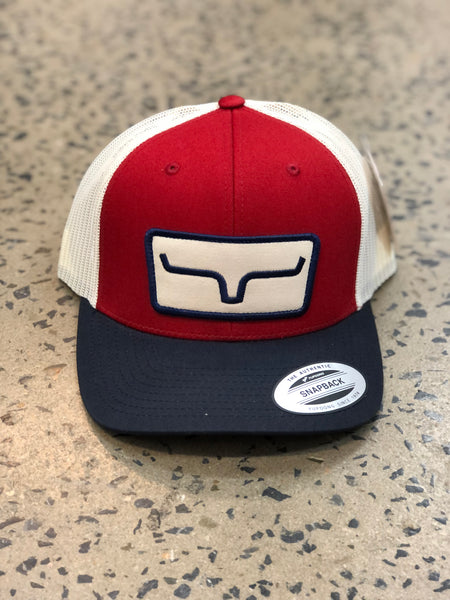 Kimes The Cutter Cap - Red/Navy