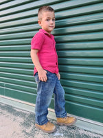 CC Western Boy's Jeans - Relaxed Fit Medium Wash