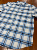 Kimes Ranch - Short Sleeved Shirt (Matador Plaid Blue)