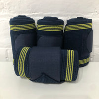 Elastic Polo Wraps - Navy 4 Pack