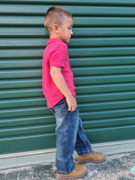 CC Western Boy's Jeans - Relaxed Fit Medium Wash