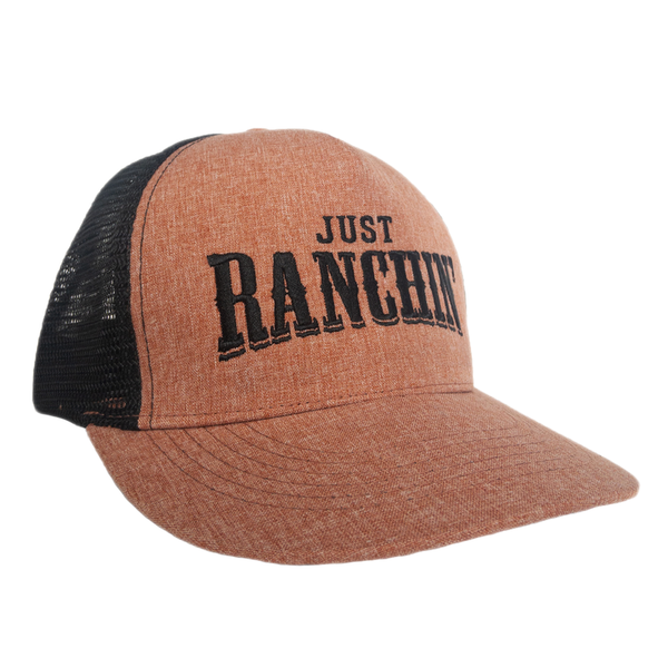 Dale Brisby - Just Ranchin' Cap Red & Black