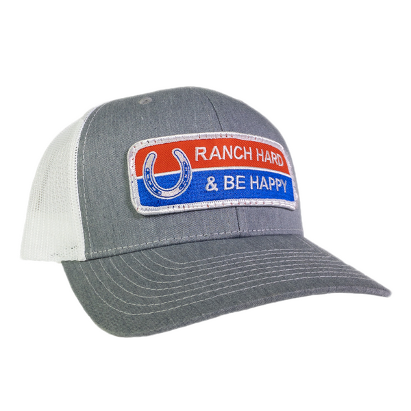 Dale Brisby - Ranch Hard and Be Happy Cap Grey