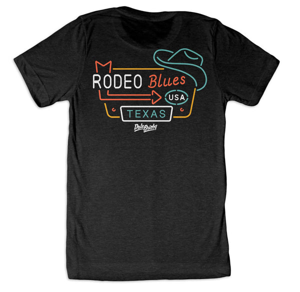 Dale Brisby Tee - Rodeo Blues Neon Tee